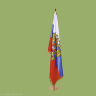 Флагшток из латуни однорожковый напольный promo-1