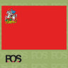 Флаг Московской области 90х135 см.